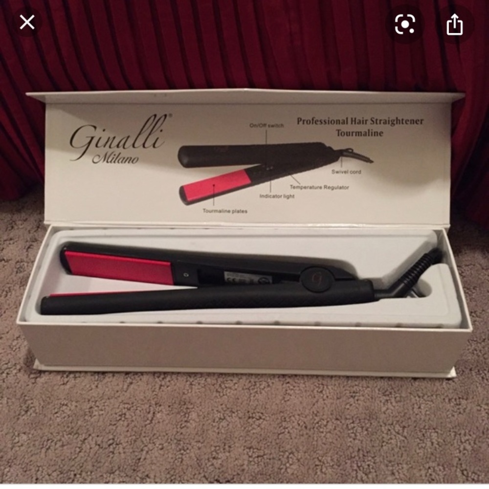 2/$28 Ginalli professional flat iron